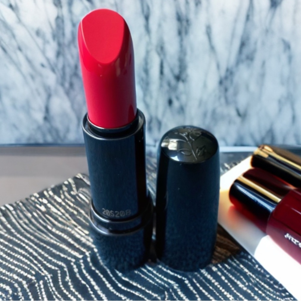 Lancôme red lipstick